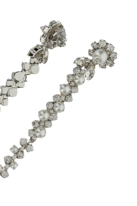 26SS 시몬로샤 이어링 ERG12SC0907CRYSTAL Silver - SIMONE ROCHA