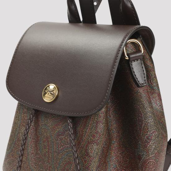 26SS 에트로 에센셜 스몰 아르니카 백팩 WP1F0002 AA001 Brown - ETRO