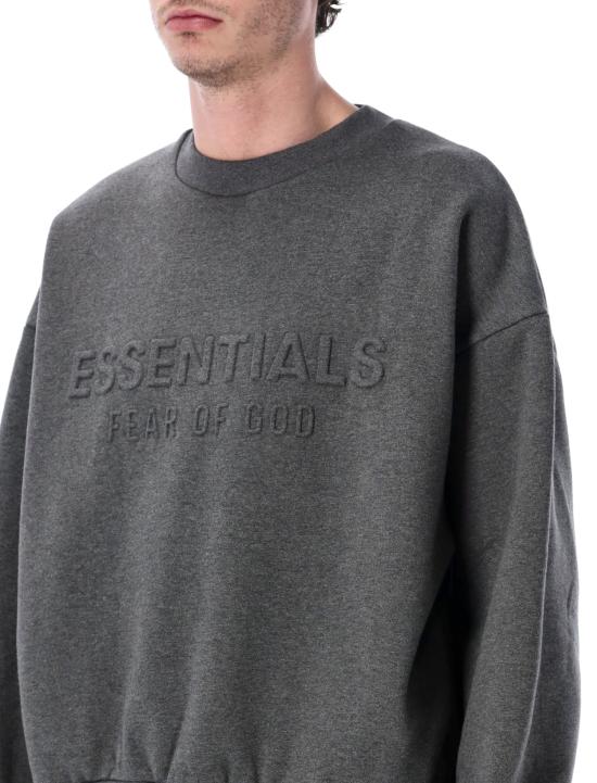 26SS 피어오브갓 긴팔 티셔츠 192HO256551F CH CHARCOAL HEATHER - FEAR OF GOD