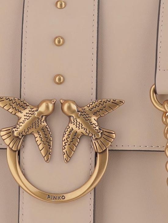 26SS 핑코 크로스백 105857 A0F1C50Q Beige grigio - PINKO