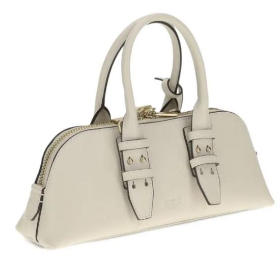 26SS 핑코 토트백 105334 A0QOZ14Q Bianco oro - PINKO