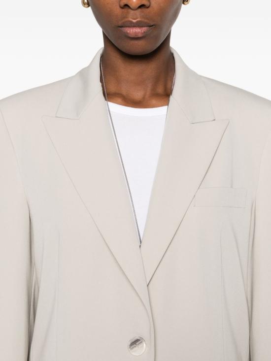 26SS 핑코 수트 자켓 106762 A18EI18 Grey - PINKO