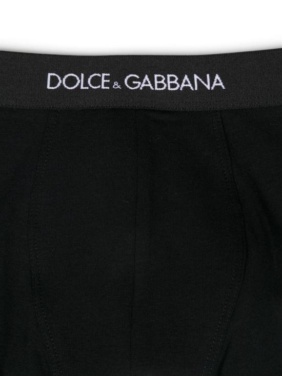 26SS [키즈] 돌체앤가바나 팬티 L4J701 ON00GN0000 Black - DOLCE & GABBANA