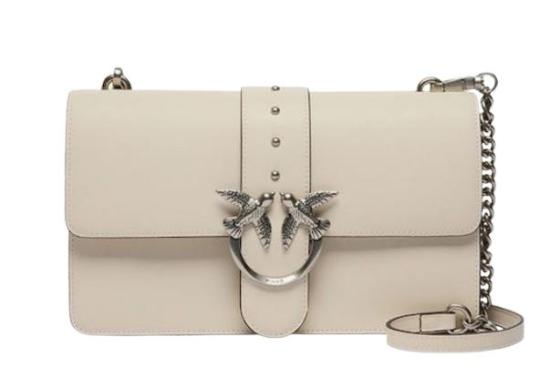 26SS 핑코 크로스백 105857 A0F1Z14O Bianco silver