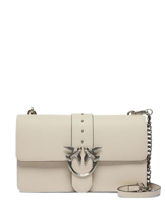 26SS 핑코 크로스백 105857 A0F1Z14O Bianco silver - PINKO