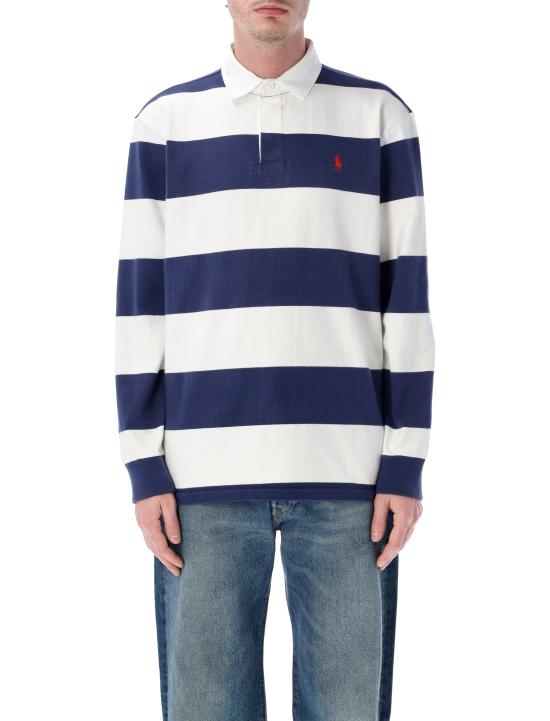 26SS 폴로 랄프로렌 폴로 티셔츠 710A13051 001 Bianco