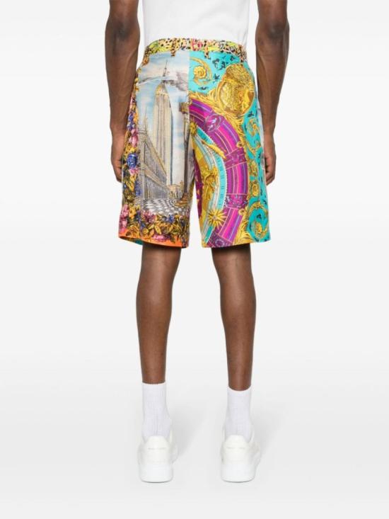  모스키노 숏팬츠 A0304 0251 1888 Multicolor - MOSCHINO