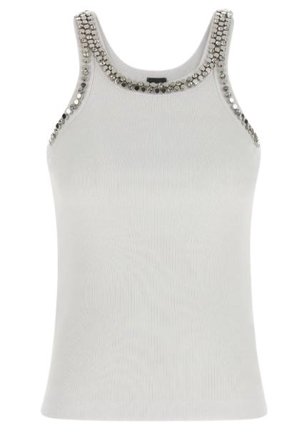 26SS 핑코 민소매 티셔츠 104109 A35YZ04 White