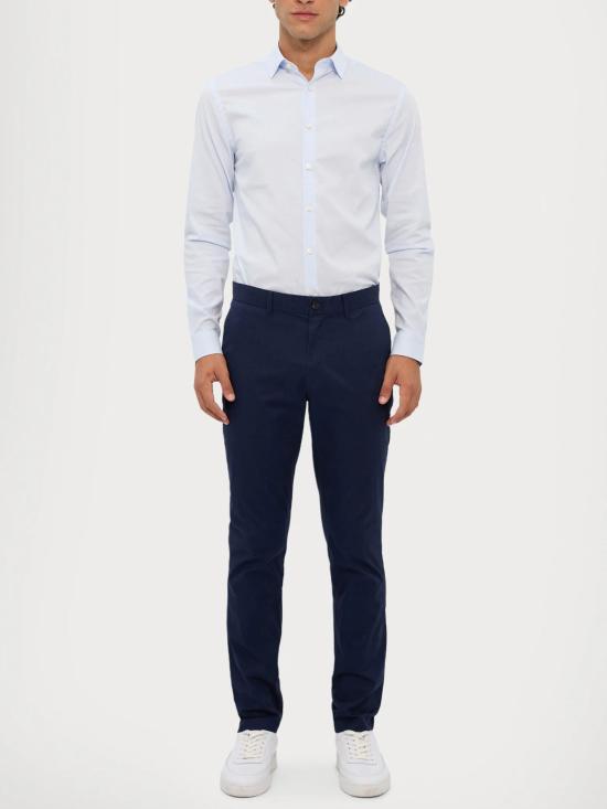 26SS 마이클 코어스 스트레이트 팬츠 CS4301KDR2 H32401 NAVY - MICHAEL KORS