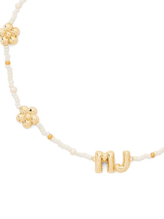 26SS 마크제이콥스 목걸이/팬던트 2S6JNC001J47 109 Gold cream - MARC JACOBS