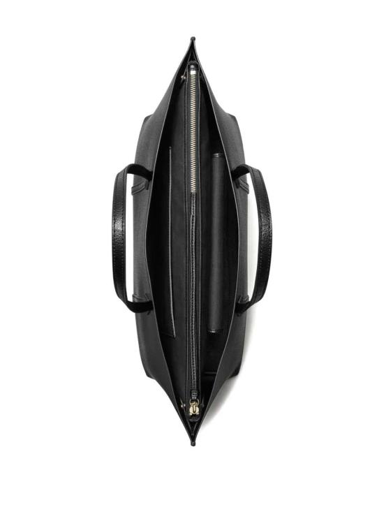 26SS 토리버치 레더 페리 토트백 169476001 BLACK 001 - TORY BURCH