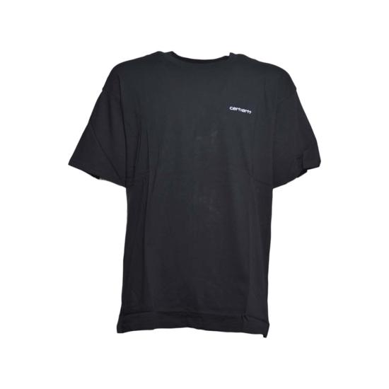 26SS 칼하트 WIP 스크립트 엠브로이더리 티셔츠 I030435 0D2XX Black