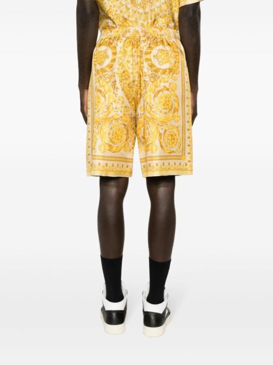  베르사체 숏팬츠 1002476 1A03044 5K410 Yellow - VERSACE