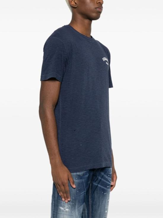  디스퀘어드2 반팔 티셔츠 S71GD1392 S22146 478 Blue - DSQUARED2