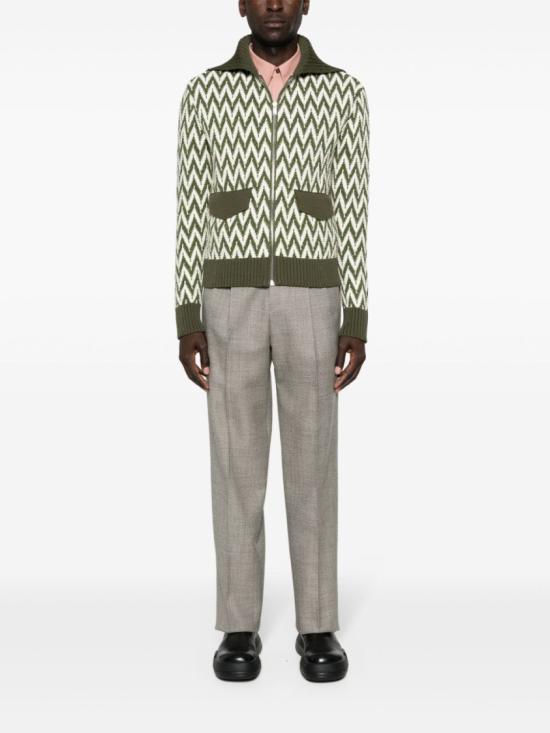  랑방 집업 니트 RM JA0016 K029 P24 4700 Multicolor - LANVIN