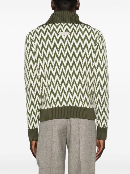  랑방 집업 니트 RM JA0016 K029 P24 4700 Multicolor - LANVIN