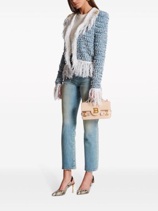  발망 자켓 CF1SK056KF88 SLJ Blue - BALMAIN