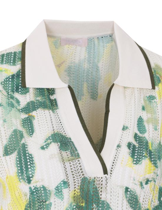 26SS 리우조 스웨터 TA6286MA64R L9046 Green - LIU JO