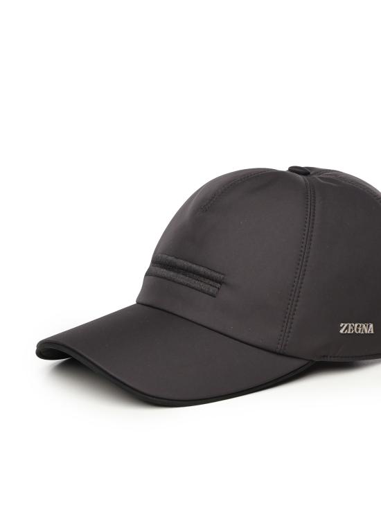 25FW 에르메네질도제냐 모자 E8I00H B8C001 Black - ERMENEGILDO ZEGNA