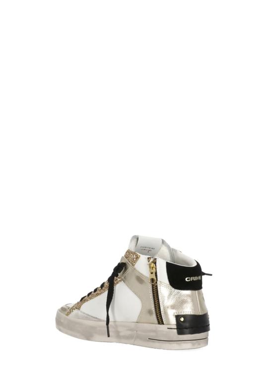 26SS 크라임런던 스니커즈 21150AA7 10 SK8 DELUXE MID White - CRIME LONDON