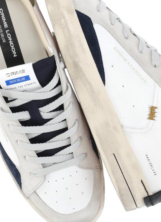 26SS 크라임런던 스니커즈 19110PP8 10 SK8 DELUXE Ivory - CRIME LONDON