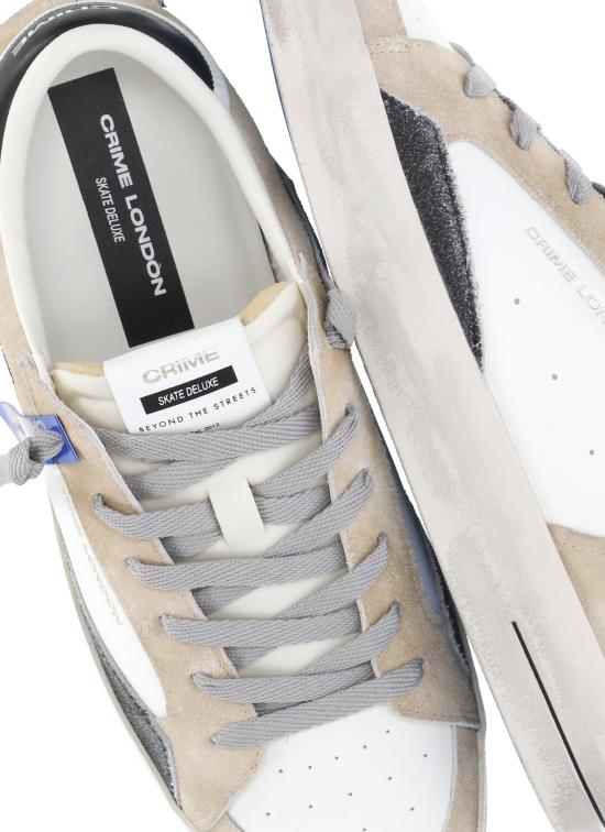 26SS 크라임런던 스니커즈 19109PP8 15 SK8 DELUXE Beige - CRIME LONDON