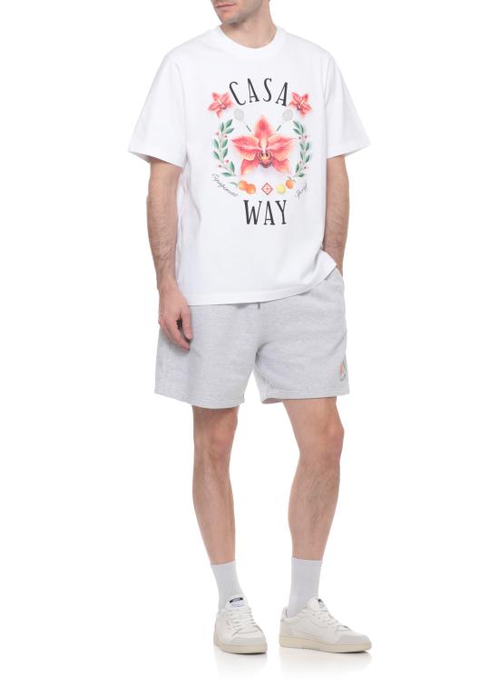 26SS 카사블랑카 반팔 티셔츠 MSP26JTS00115 BRIGHT WHITE JERSEY White - CASABLANCA