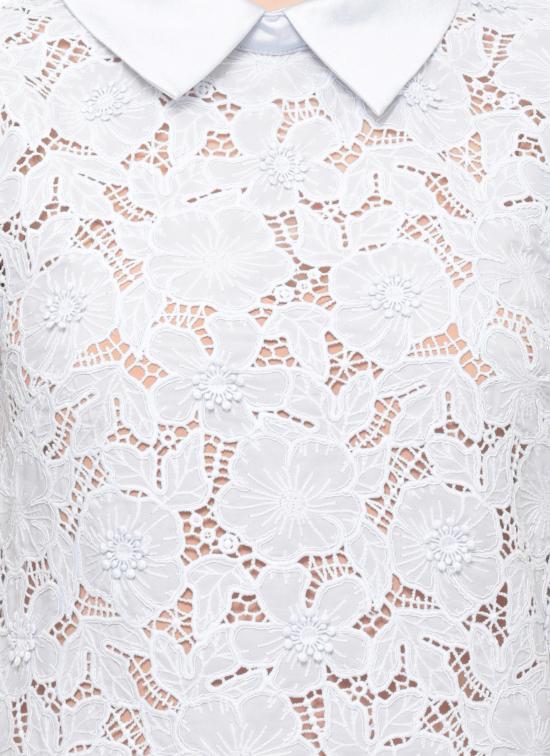 26SS 셀프 포트레이트 미디 원피스 RS26171SBL BLUE GUIPURE LACEBLUE Light Blue - SELF PORTRAIT