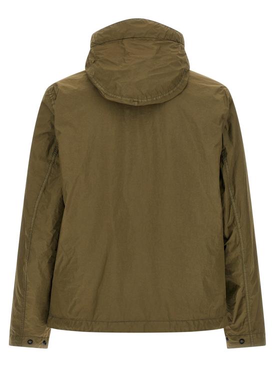 26SS 스톤 아일랜드 크링클 랩스 NY 윈드 레지스턴스 안티 드롭 후드 자켓 L1S154100001S0A23V005G - STONE ISLAND