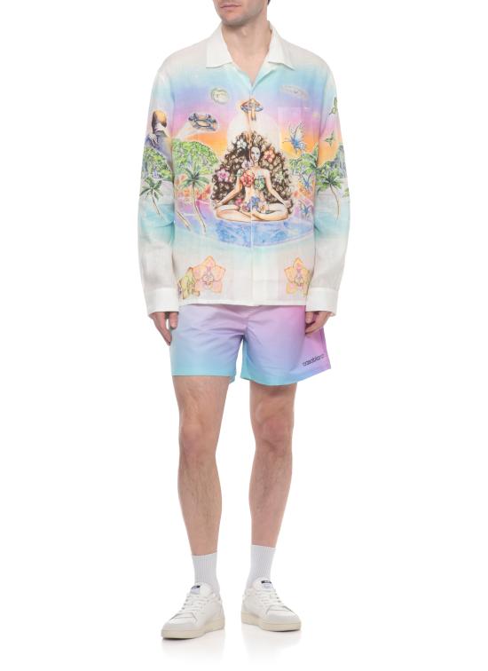 26SS 카사블랑카 스윔팬츠 MSP26TR03202 SWIM MultiColour - CASABLANCA