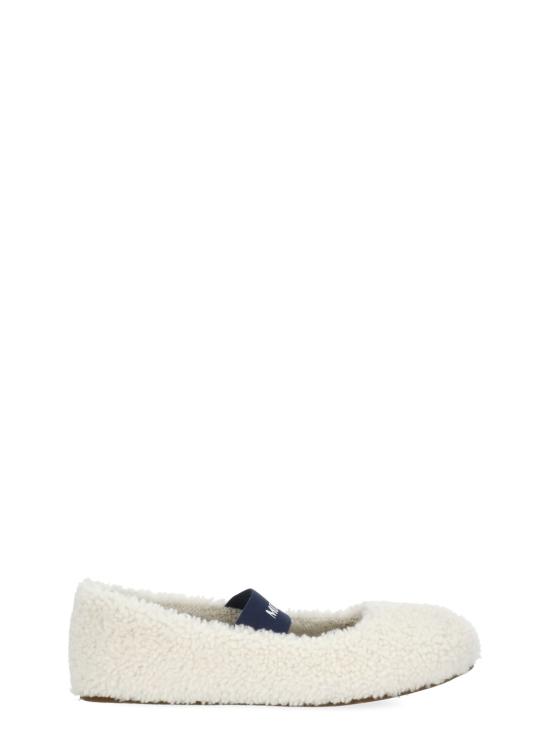 26SS 문부츠 시어링 퍼 발레리나 플랫슈즈 80D2400010 H017