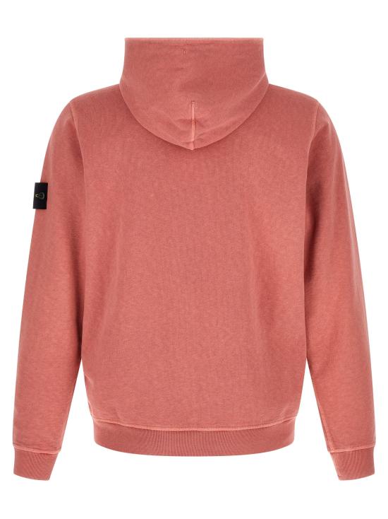 26SS 스톤 아일랜드 말파일 플리스 올드 이펙트 레귤러핏 집업 후드 스웨트셔츠 L1S156100032S0060V018G - STONE ISLAND