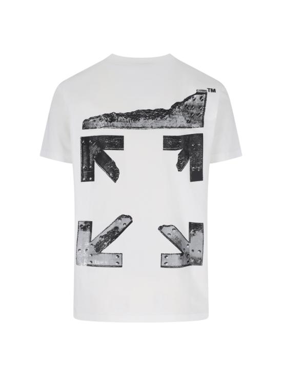 26SS 오프화이트 반팔 티셔츠 44MAA027S26J001100 WHITE White - OFF WHITE