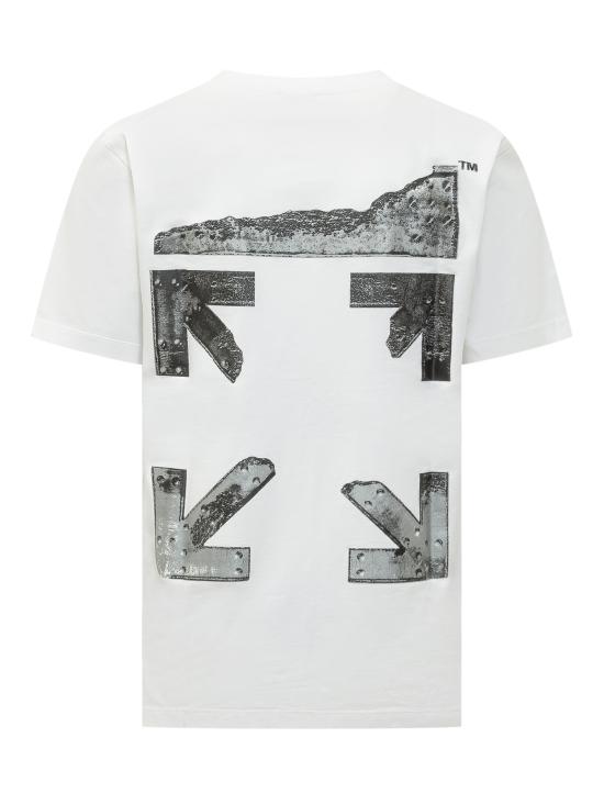 26SS 오프화이트 반팔 티셔츠 44MAA027S26J001100 WHITE White - OFF WHITE