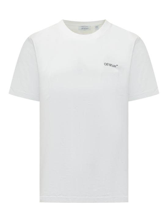 26SS 오프화이트 반팔 티셔츠 44MAA027S26J001100 WHITE White