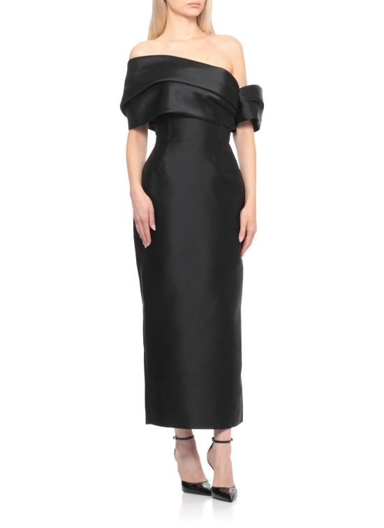 26SS 솔러스런던 미디 원피스 OS46049 BLACK Black - SOLACE LONDON