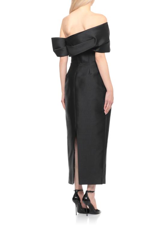 26SS 솔러스런던 미디 원피스 OS46049 BLACK Black - SOLACE LONDON