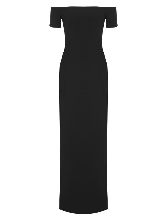 26SS 솔러스런던 미디 원피스 OS46026 BLACK Black