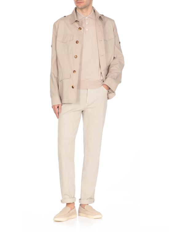 26SS 브루넬로 쿠치넬리 라이트웨이트 데님 챈츠 M277PD3210 C7008 Ivory - BRUNELLO CUCINELLI