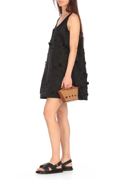 26SS 마르니 레더 & 라피아 트로피컬리아 마이크로백 BMMP0067Q0 P386000M50 Brown - MARNI