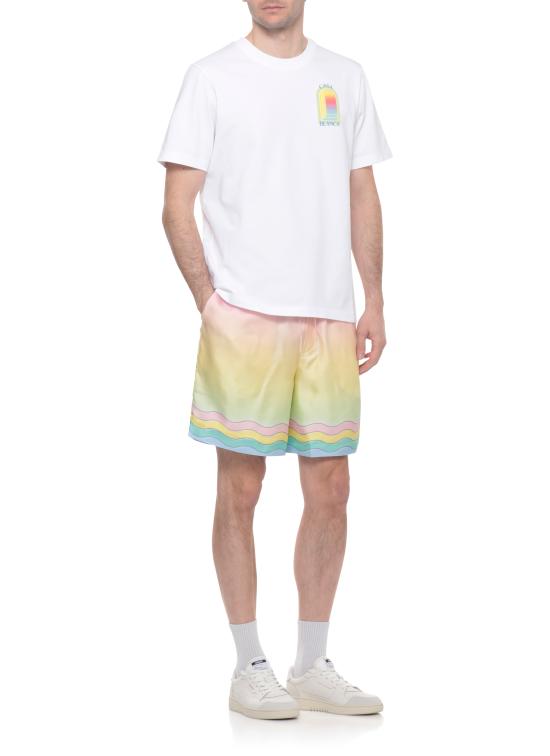 26SS 카사블랑카 반팔 티셔츠 MSP26JTS00113 BRIGHT WHITE JERSEY White - CASABLANCA