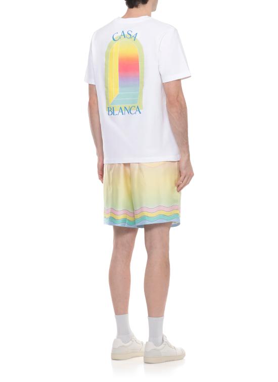 26SS 카사블랑카 반팔 티셔츠 MSP26JTS00113 BRIGHT WHITE JERSEY White - CASABLANCA