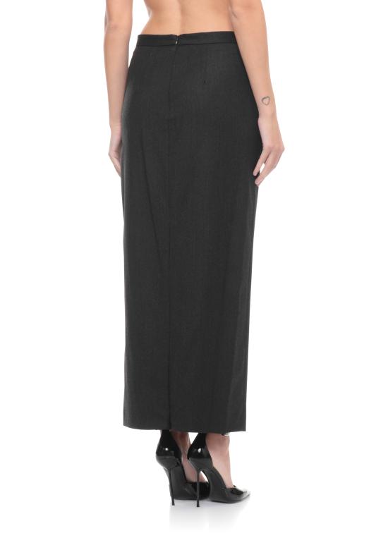 25FW 안토넬리 피렌체 미디 스커트 KEFIR P9119911 Black - ANTONELLI FIRENZE