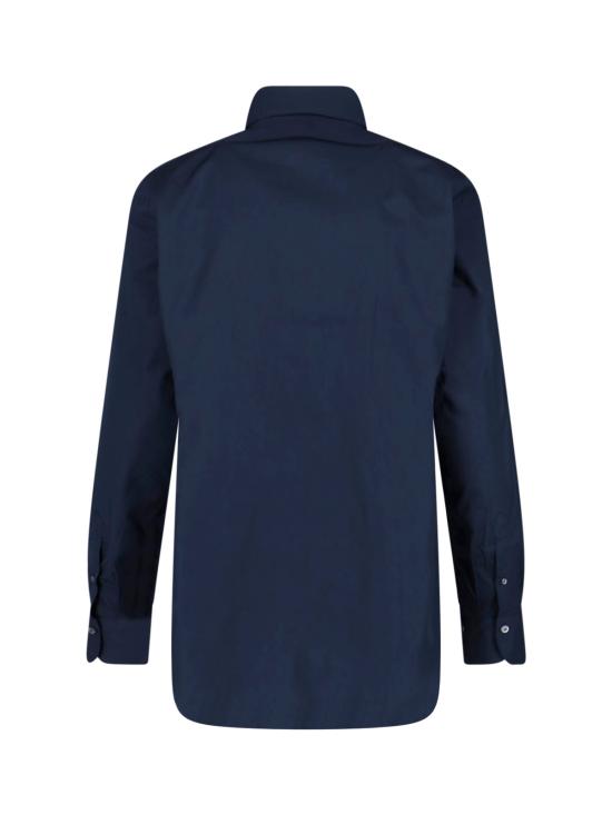 26SS 피나모레 셔츠 C0614 MILANO ZANTE 01 Blue - FINAMORE