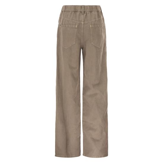 26SS 브루넬로 쿠치넬리 스트레이트 팬츠 ML996P4053 BROWN - BRUNELLO CUCINELLI