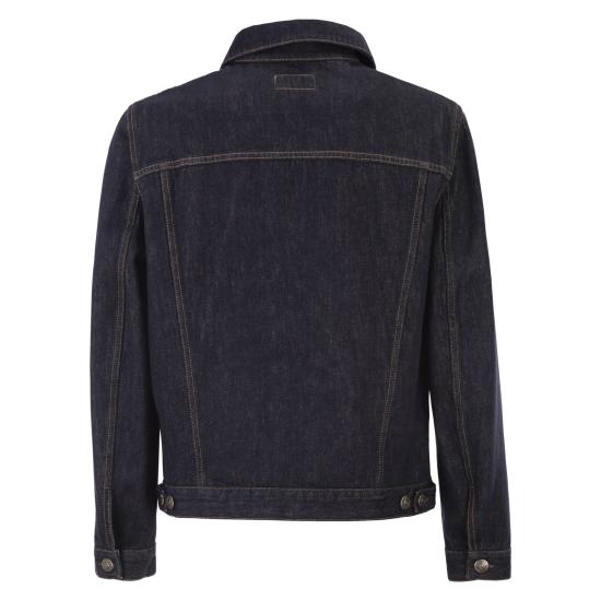 25FW 브루넬로 쿠치넬리 노 페이드 데님 4포켓 블루종 M233P6909 DARK DENIM - BRUNELLO CUCINELLI