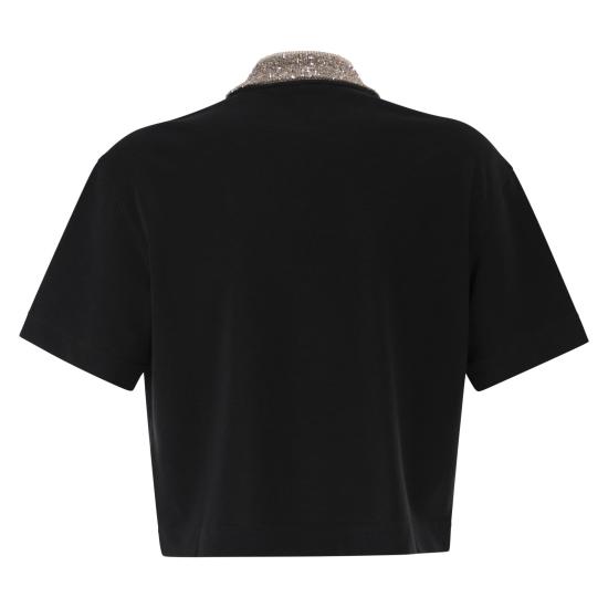 26SS 브루넬로 쿠치넬리 폴로 티셔츠 M0T63EJ105 BLACK - BRUNELLO CUCINELLI