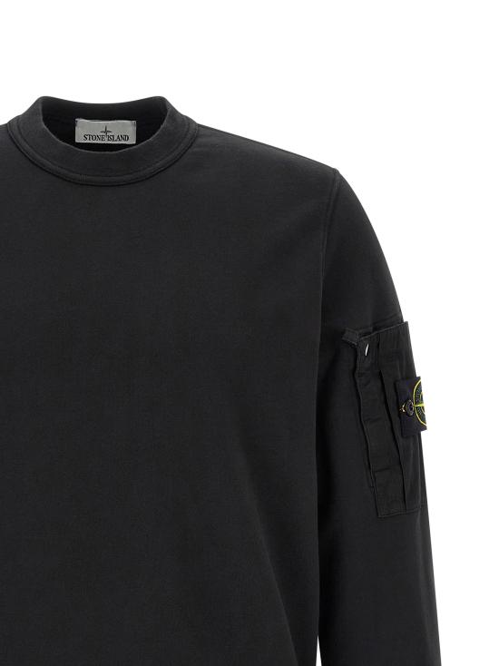 26SS 스톤 아일랜드 긴팔 티셔츠 L1S156100019S0410V0029 Black - STONE ISLAND