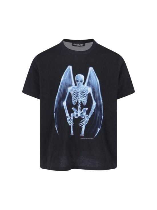 26SS 아워레가시 뉴 박스 티셔츠 폴른 엔젤 프린트 M2266NF FALLEN ANGEL PRINT MultiColour