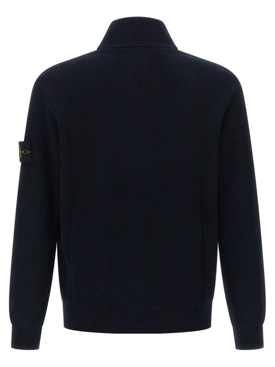 26SS 스톤 아일랜드 가디건 L1S155100126S00D8V0020 Blue - STONE ISLAND